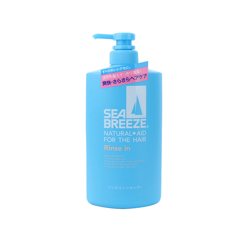 Shiseido -Shiseido Sea Breeze | Natural + Aid For The Hair Rinse In | 600ml - Hair Care - Everyday eMall