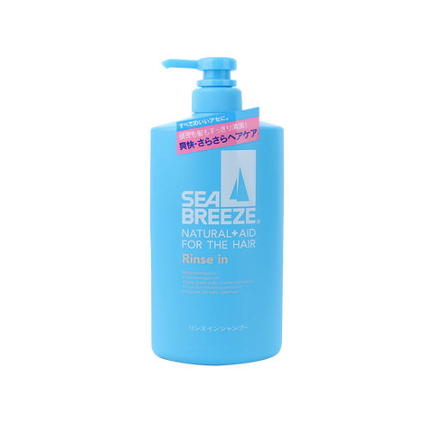 Shiseido Sea Breeze | Natural + Aid For The Hair Rinse In | 600ml