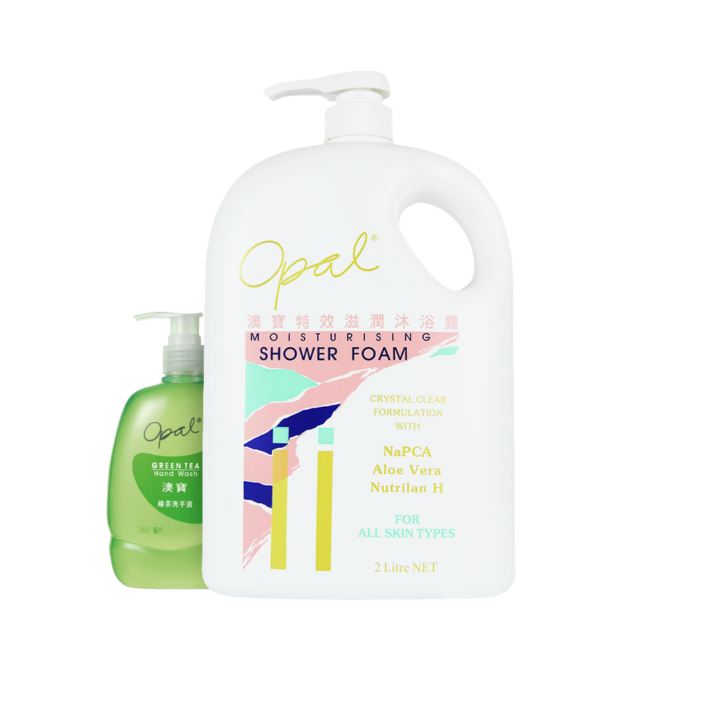 Opal -Opal Moisturising Shower Foam + Green Tea Hand Wash  | 2L - Body Wash - Everyday eMall