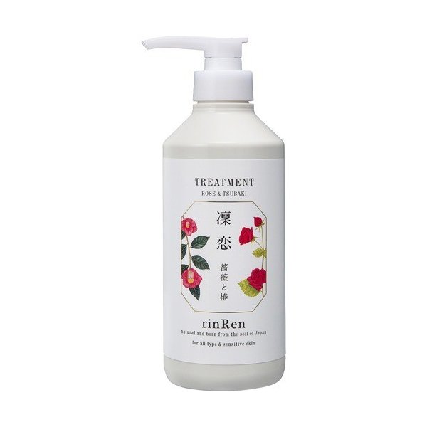 RinRen -RinRen Rose and Tsubaki Treatment | 17.5 Oz - Hair Care - Everyday eMall